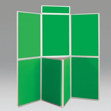 BusyFold 7 Panel Folding Display Kit FREE Storage Bag